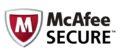 McAfee SECURE badge